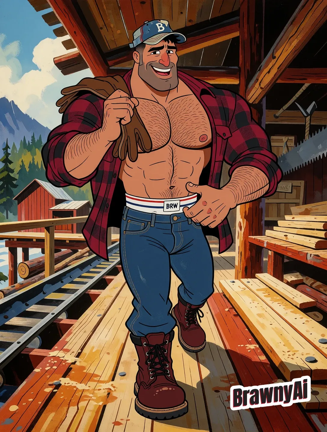 Brawny.Ai Artwork