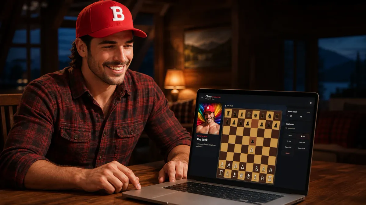 BrawnyAi Chess: Your Next Move at the Lodge