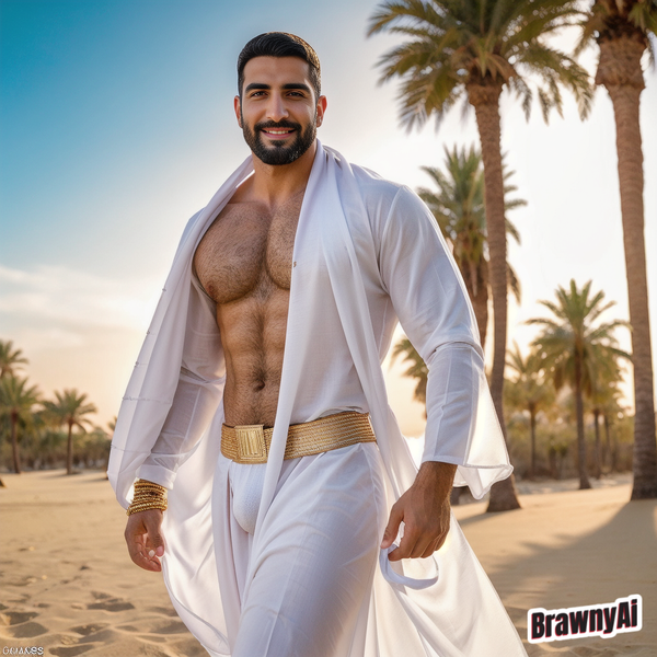 Twilight Reflections: Embracing Serenity with Arabia’s Traditional Elegance