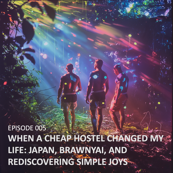 When a Cheap Hostel Changed My Life: Japan, BrawnyAi, and Rediscovering Simple Joys