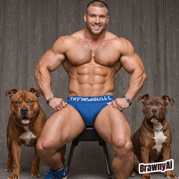 A Glimpse into the World of Digital Hunks and Pitbulls