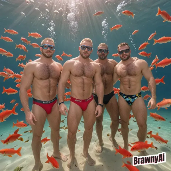 🔒Underwater Adventures: The Inspiration Behind Snorkel Digital Hunks