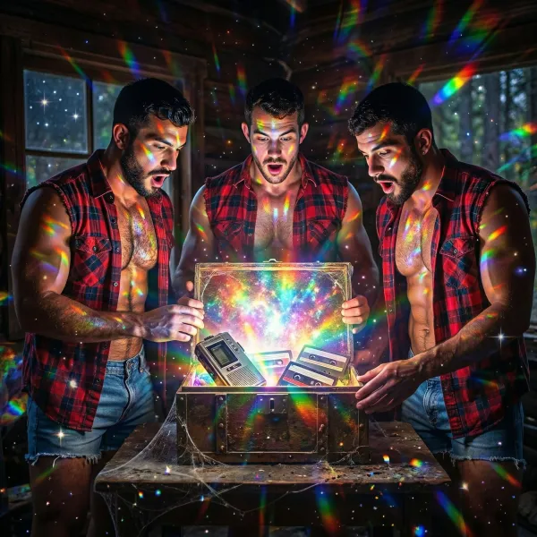 Cinematic close-up of a glowing holographic interface shattering into fragments, dark moody studio lighting, neon blue a